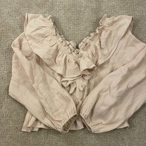 Lush Double Cloth Gauze Top M